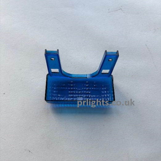 Federal Signal FSC25 Vista Light Bar Lower Filter Lens - BLUE - Z8583002A-03