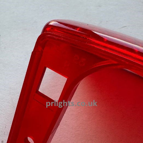 Federal Signal FSC25 Vista Light Bar Lower Filter Lens - RED - Z8583002A-01