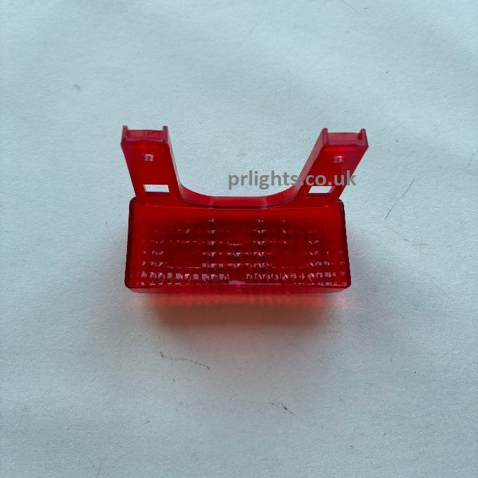 Federal Signal FSC25 Vista Light Bar Lower Filter Lens - RED - Z8583002A-01
