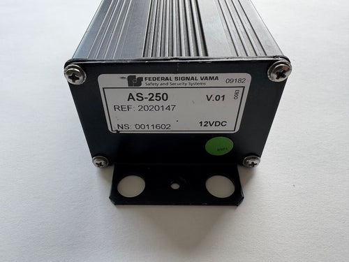 Federal Signal Vama AS-250 Siren Amplifier 2020147
