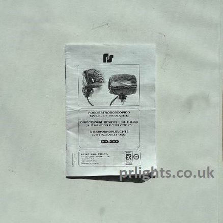 Federal Signal Vama CD 200 Directional Strobe Light 