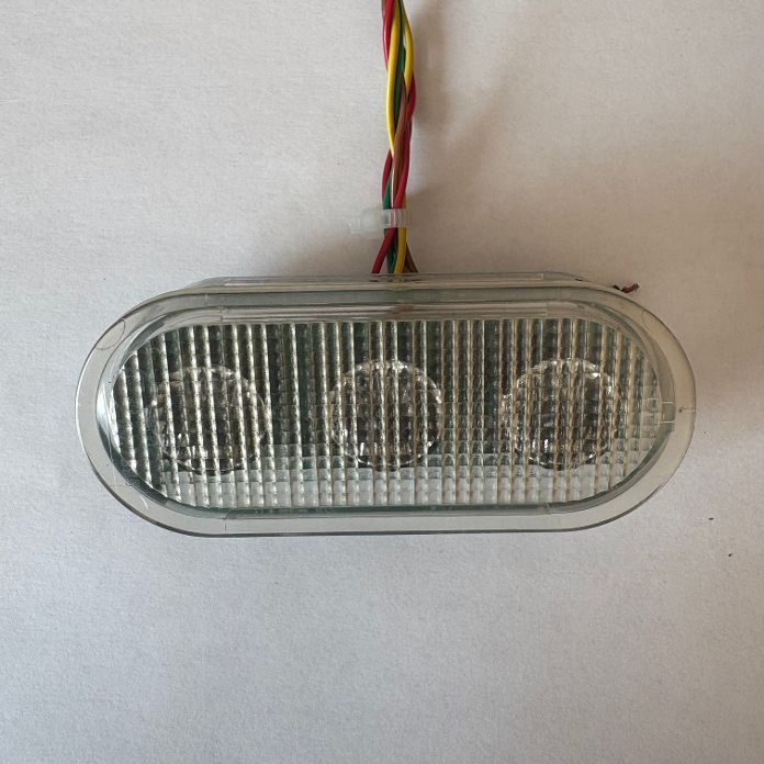 Federal Signal Vama Micro Blue LED ADVANCE 12v / 24v Flashing Lighthead