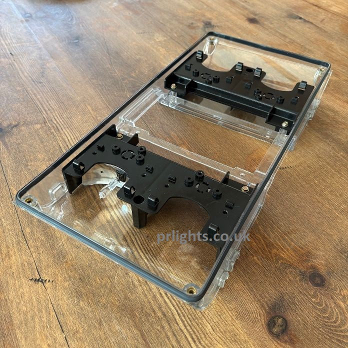 Federal Signal Vista Bar - Clear Center Base Unit - With Trays and Seal - Z8583009B