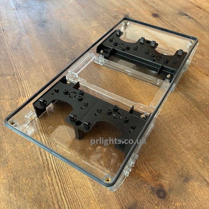 Federal Signal Vista Bar - Clear Center Base Unit - With Trays and Seal - Z8583009B