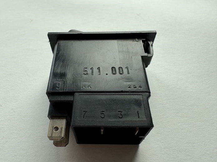 SWF / Britax 511.001 Illuminated Off/On Rocker Switch - Interior Lights