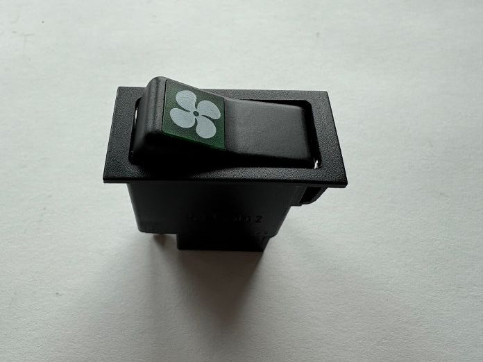 SWF / Britax 511.002 Illuminated On/On Rocker Switch - Fans