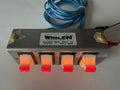 Vintage Whelen Illuminated Carling Switch Panel