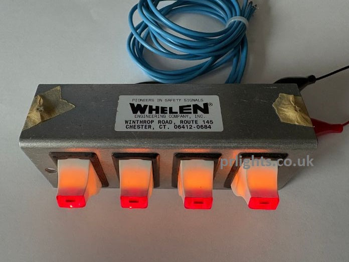 Vintage Whelen Illuminated Carling Switch Panel